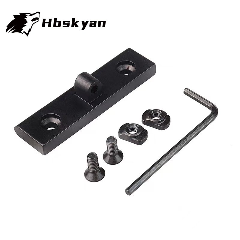 Bipod Rifle Mount - Adaptador de guardamanos AR15 M-LOK, soporte
