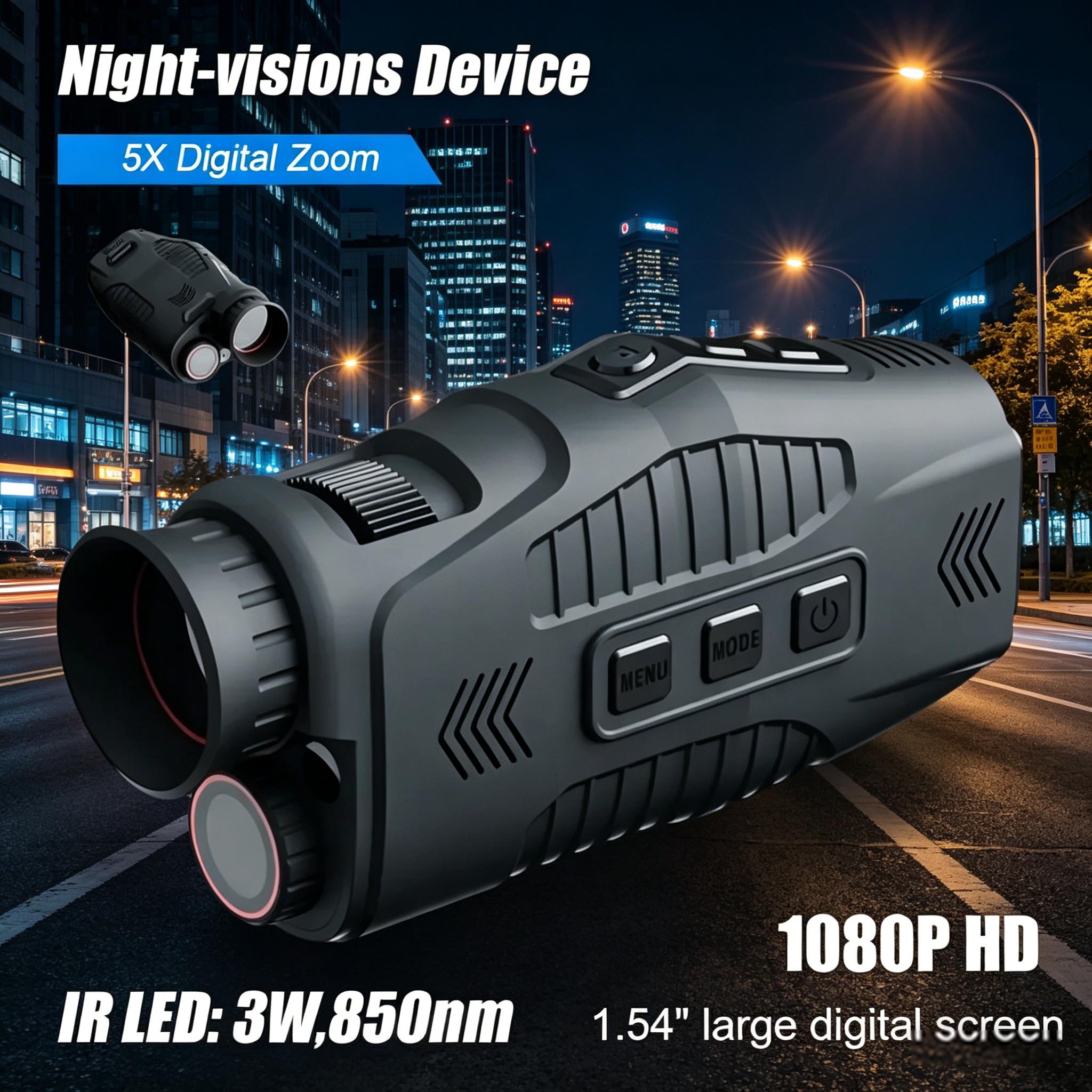 Outdoor Hunting Digital Night Vision - Dispositivo de Visión Nocturna Infrarroja Monocular