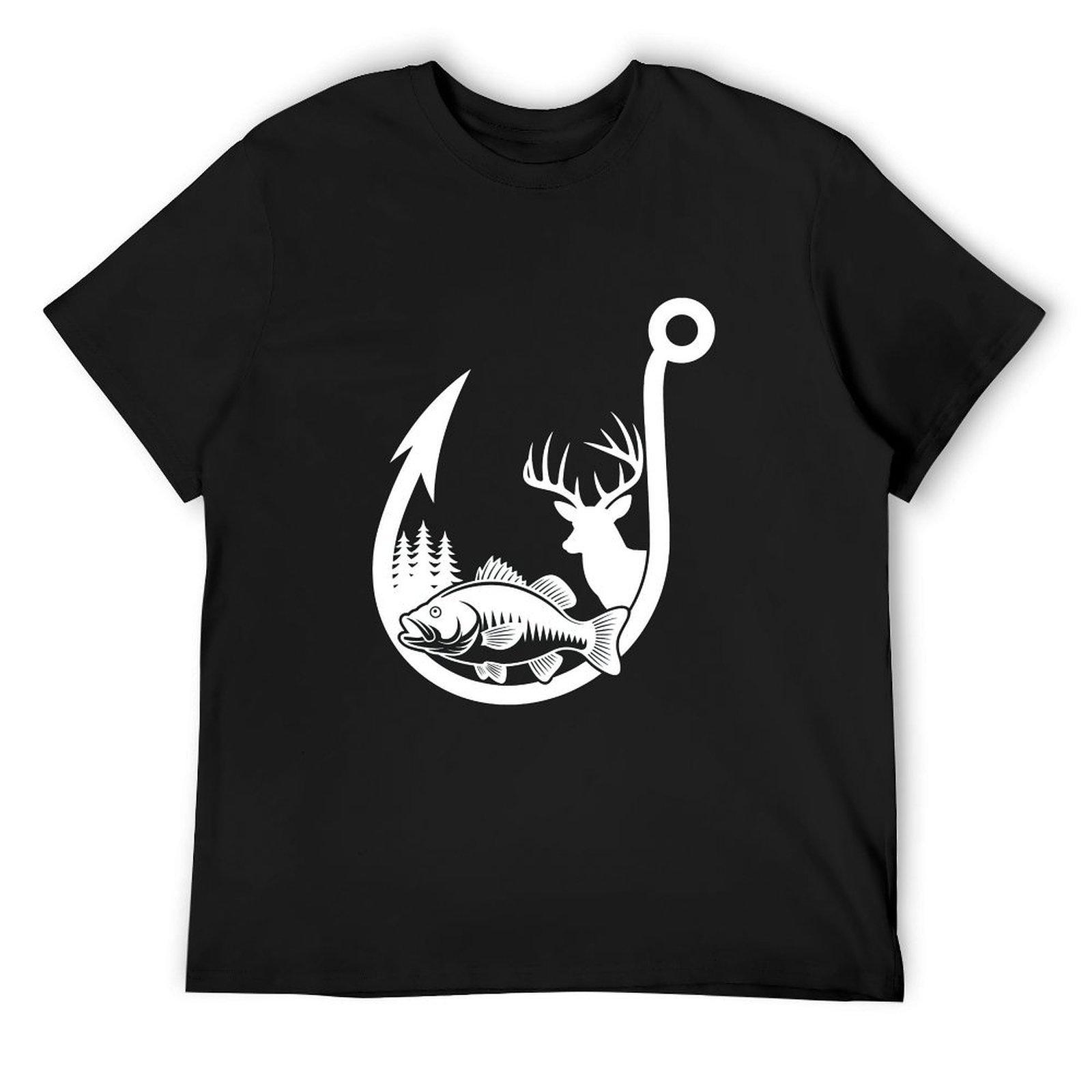 Hunting Quotes - Camiseta de manga corta con cita