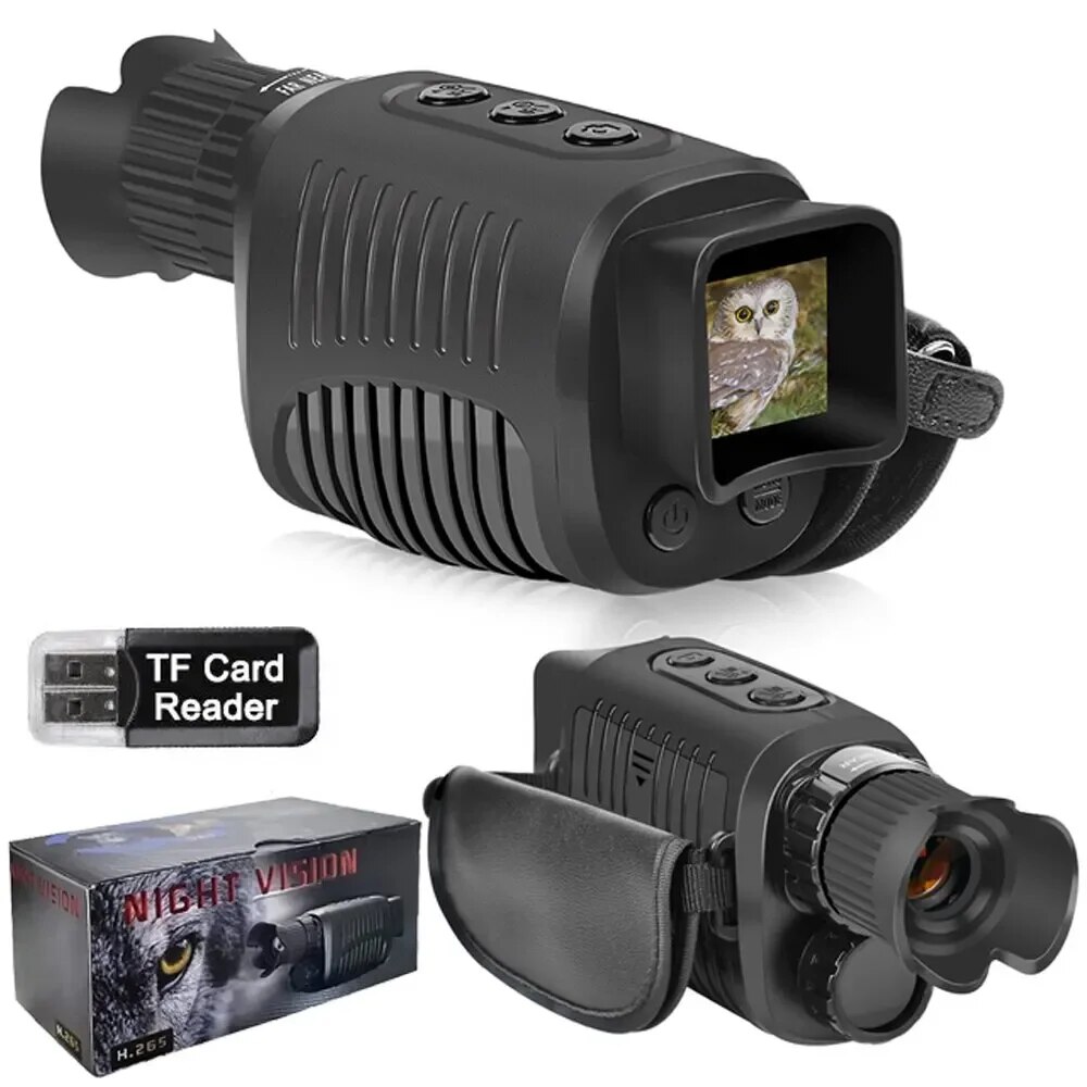 Outdoor Hunting Digital Night Vision - Dispositivo de visión nocturna Monocular, cámara