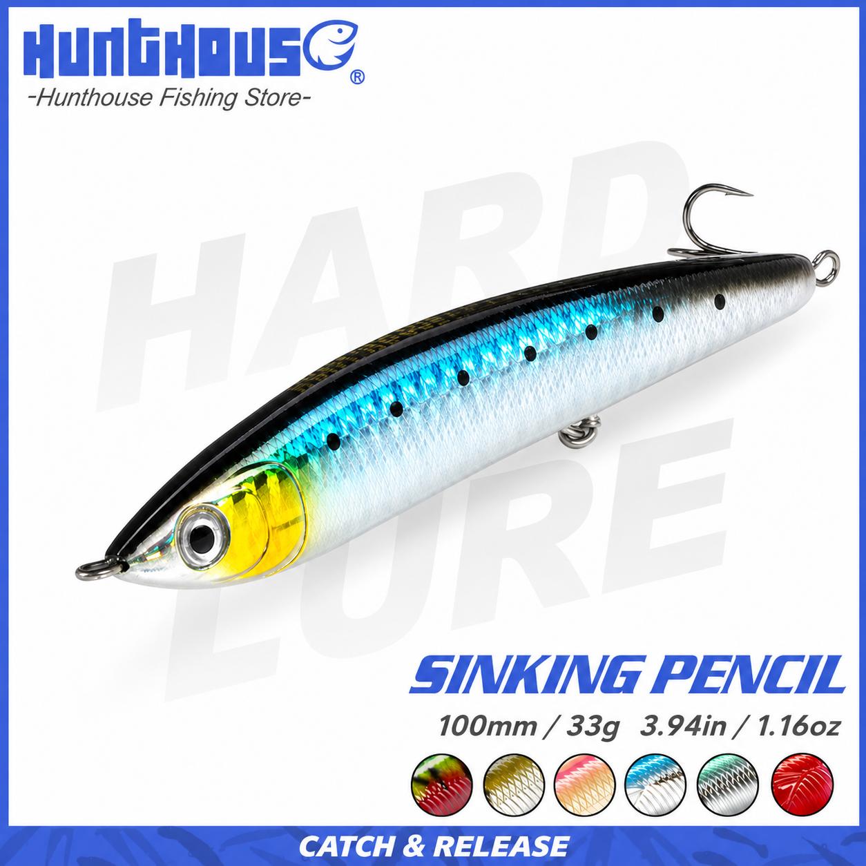 Hunting Quotes - Señuelo de pesca Hunthouse Sinking Pencil,