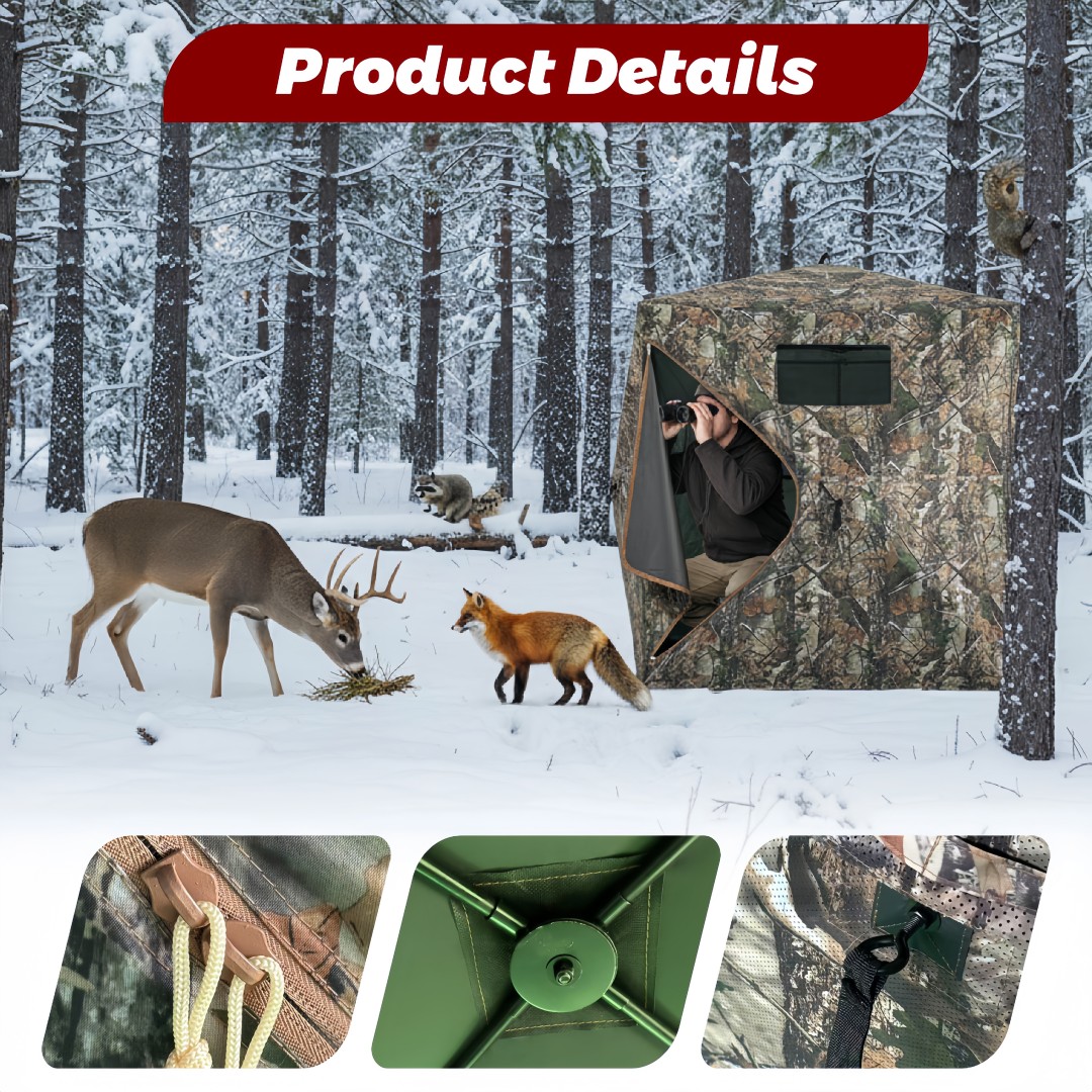 Hunting & Outdoor Supplies Photos - Refugio de Caza Plegable con Camuflaje,