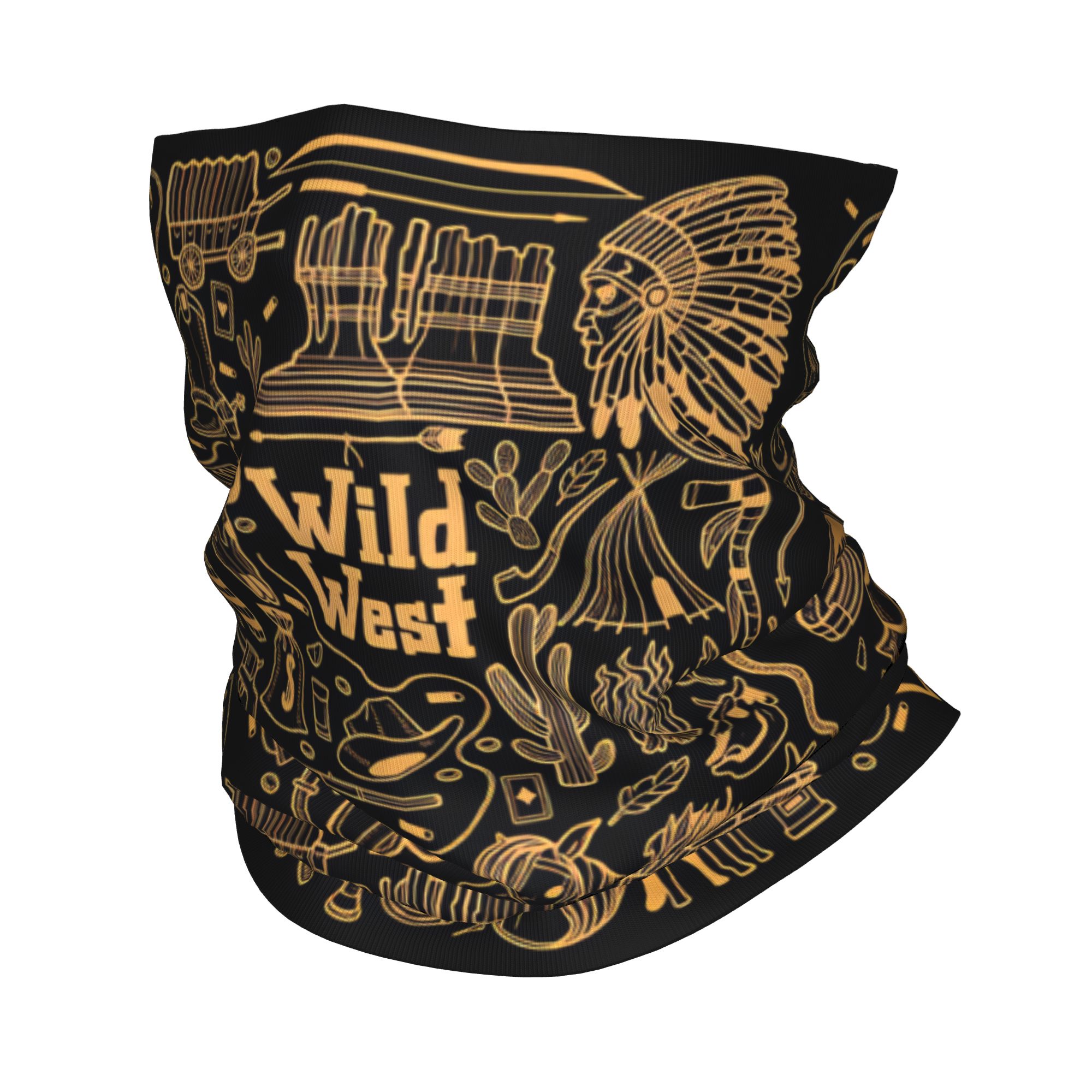 Wildman Hunting & Outdoor Polokwane - Pasamontañas Deportivo para Exteriores con Estampado