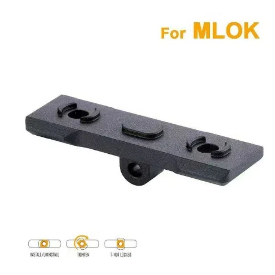 Bipod Rifle Mount - Adaptador de guardamanos de montaje para