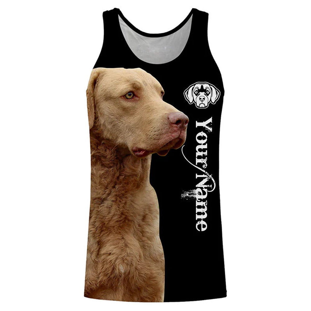 Camiseta sin mangas personaliz - Outdoor Hunting Dog Names reseña y precio