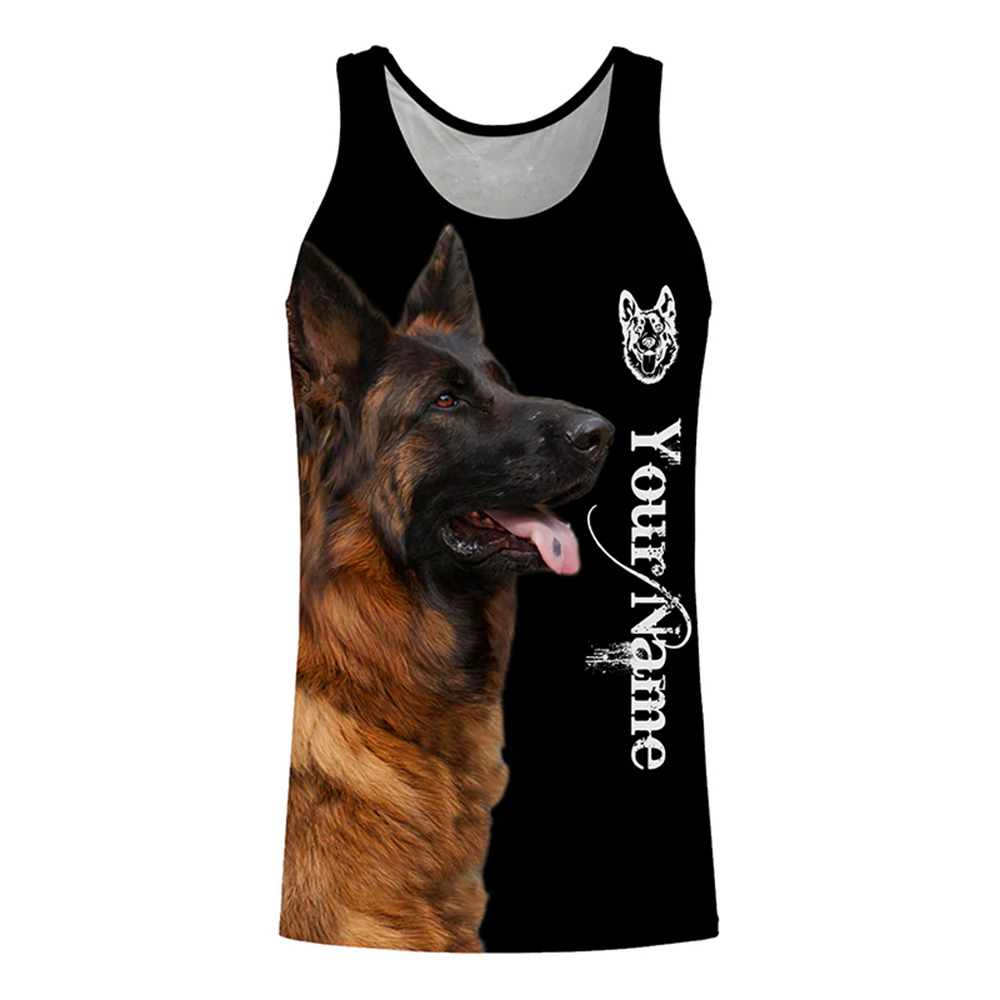 Camiseta sin mangas personaliz - Outdoor Hunting Dog Names reseña y precio