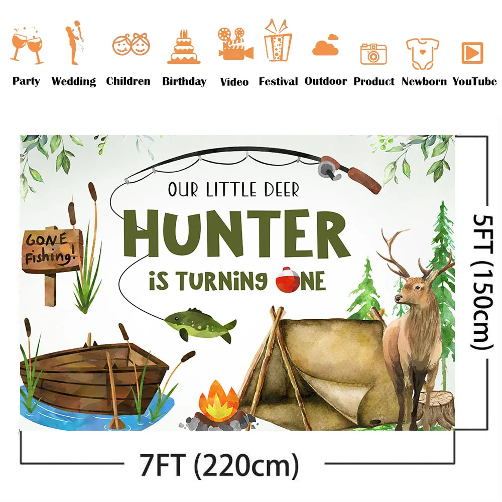 Fondo de fotografía de primer  - Hunting Outdoor Background reseña y precio