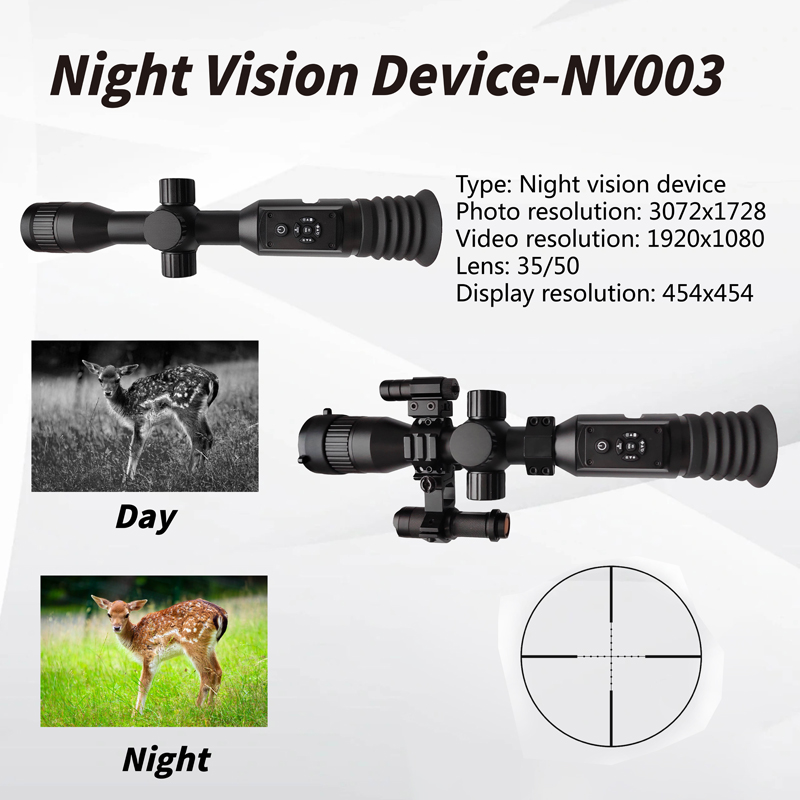 Nuevo Telescopio de caza con Z - Outdoor Hunting Digital Night Vision reseña y precio