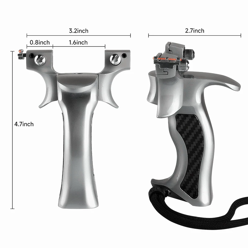Tirachinas de Metal fuerte 802 - Outdoor Hunting Launcher reseña y precio