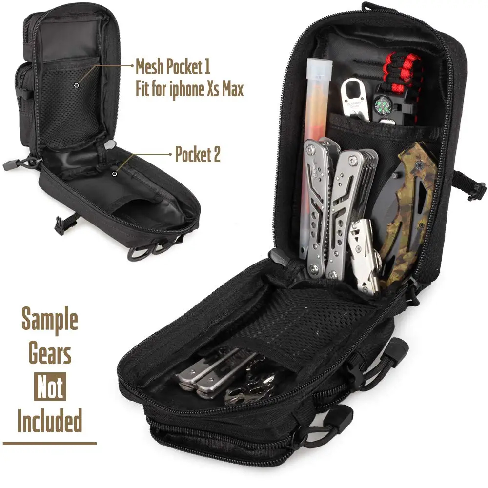 Mini Bolsa Utilitaria Molle, B - Outdoor Hunting Gear Storage reseña y precio