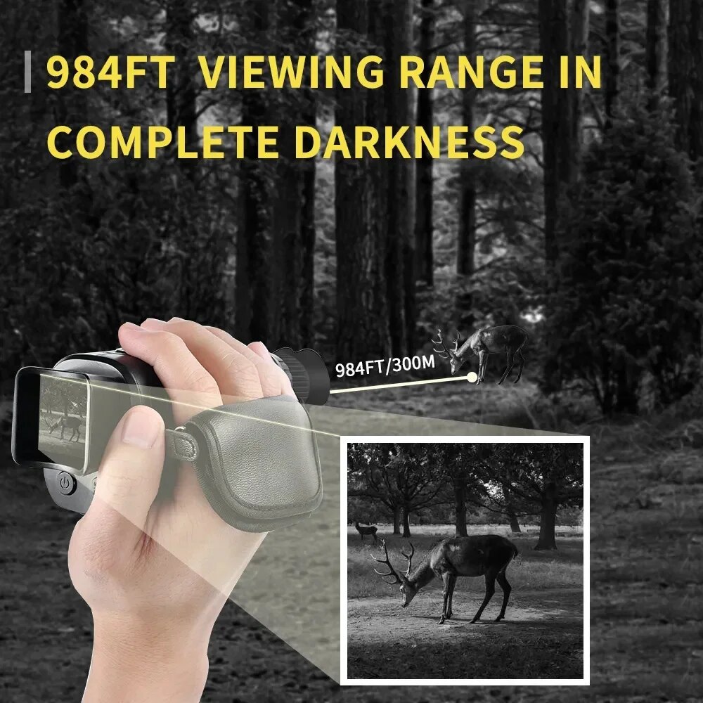 Dispositivo de visión nocturna - Outdoor Hunting Digital Night Vision reseña y precio