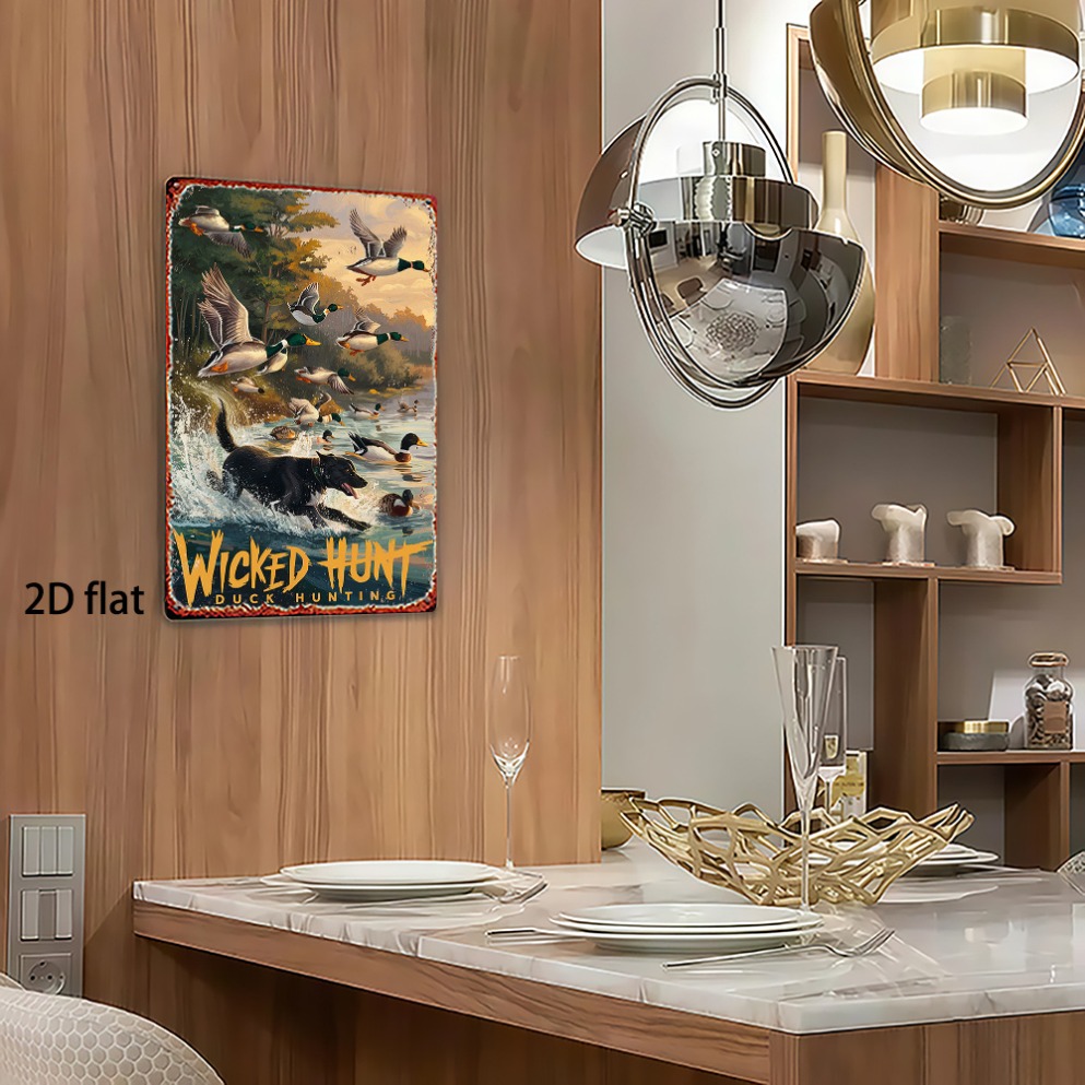 Arte de pared metálico 2D plan - Wildman Hunting & Outdoor Polokwane reseña y precio