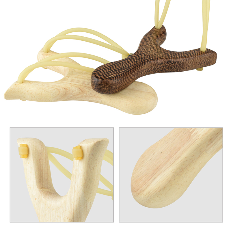 Tirachinas de madera tradicion - Outdoor Hunting Launcher reseña y precio