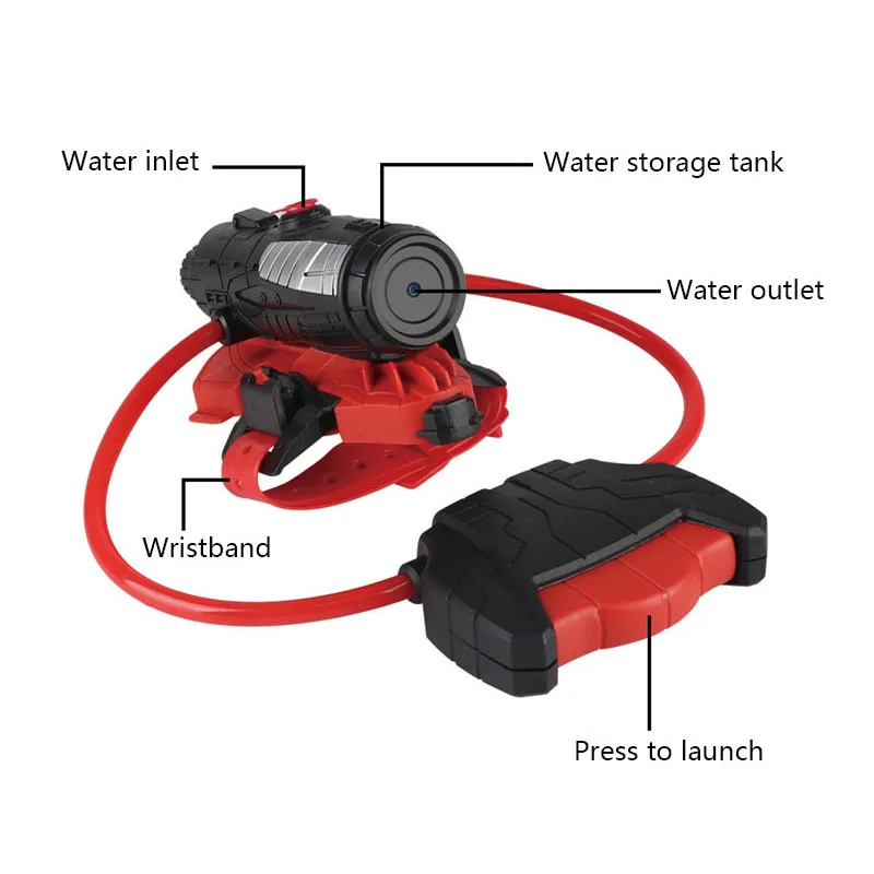 Pistola de agua lanzadora de a - Outdoor Hunting Toys reseña y precio