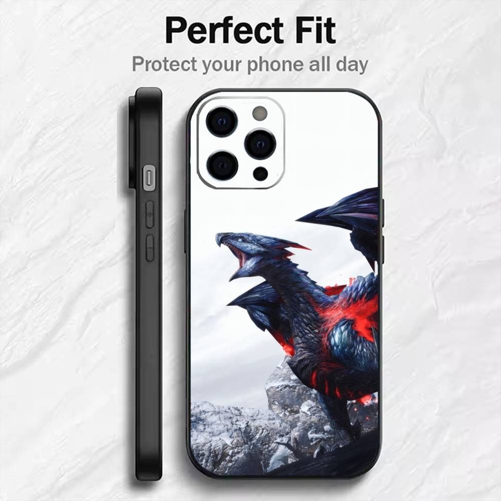 Funda de Silicona Suave Negra  - Hunting Quotes reseña y precio