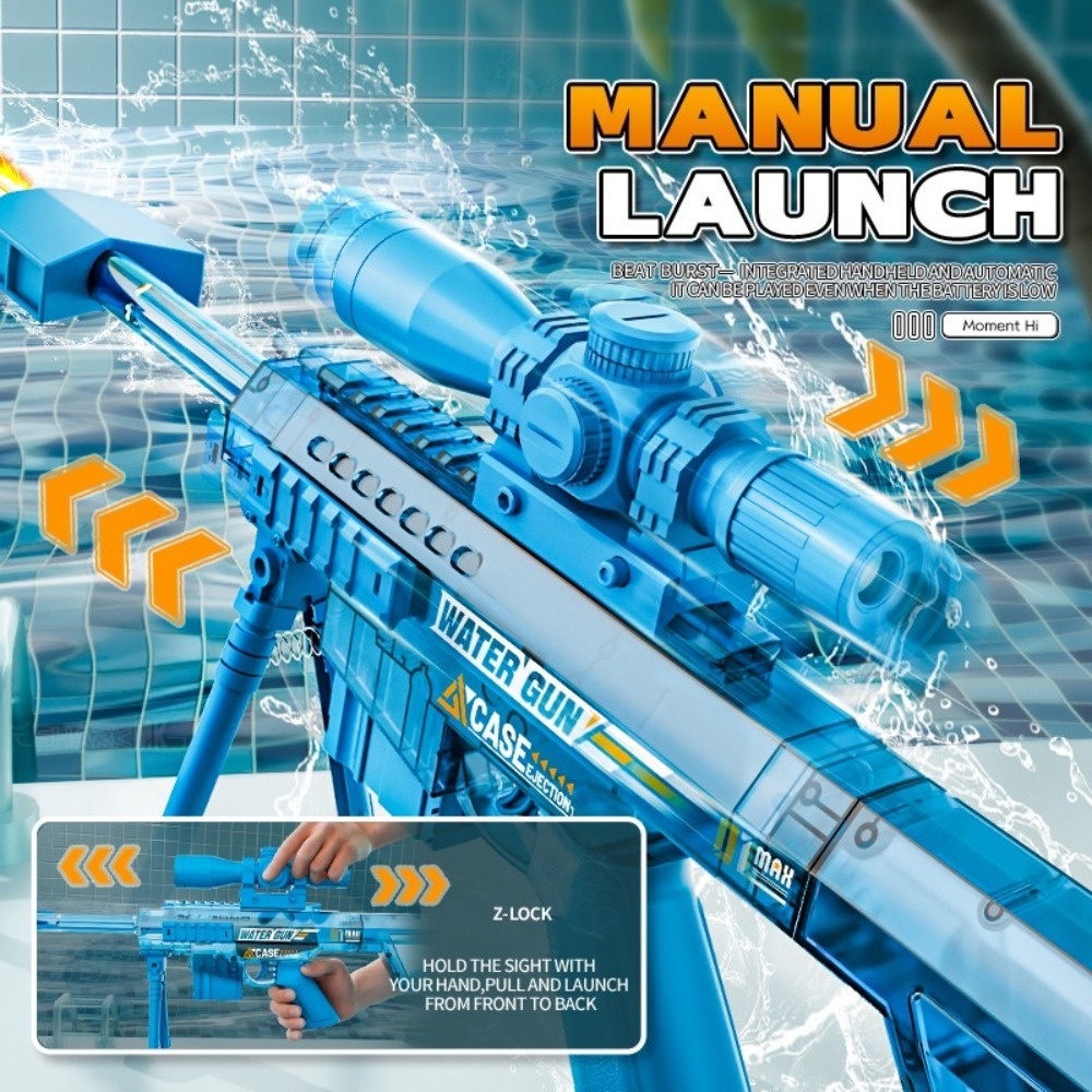 Pistola de Agua Eléctrica Auto - Outdoor Hunting Toys reseña y precio