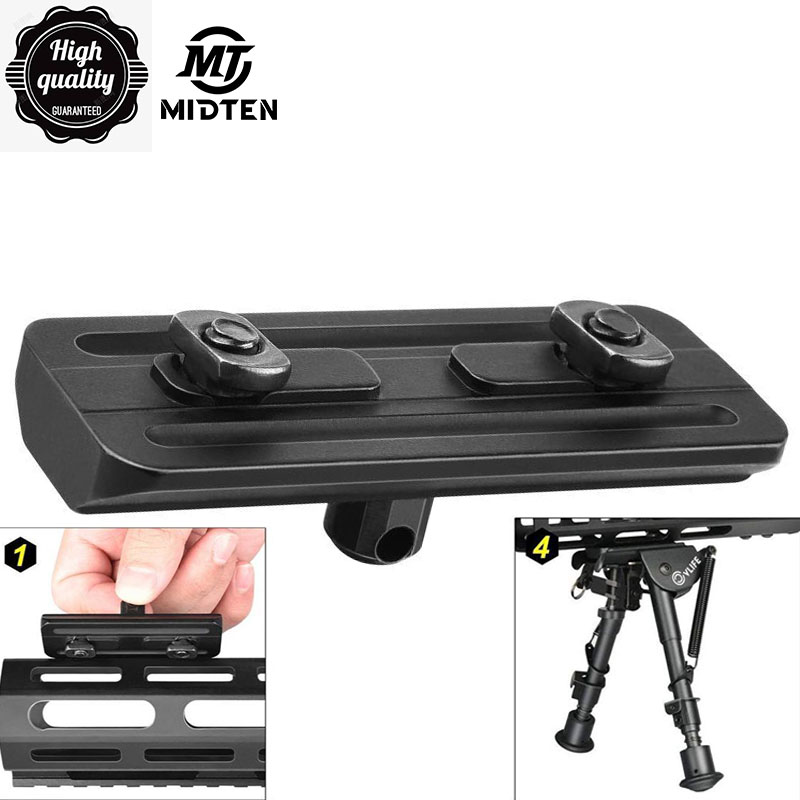 MidTen Fit M lok 6 9 Adaptador - Bipod Rifle Mount reseña y precio